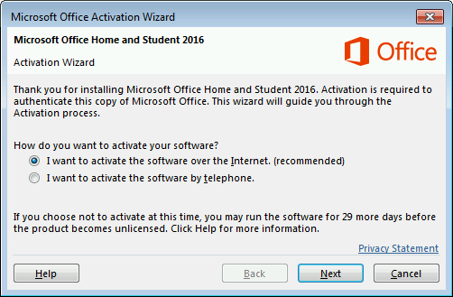 microsoft office for mac will not activate